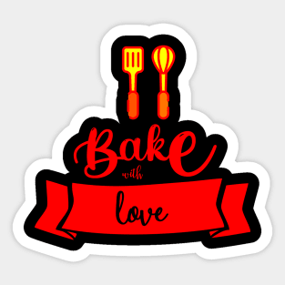 bake lover Sticker